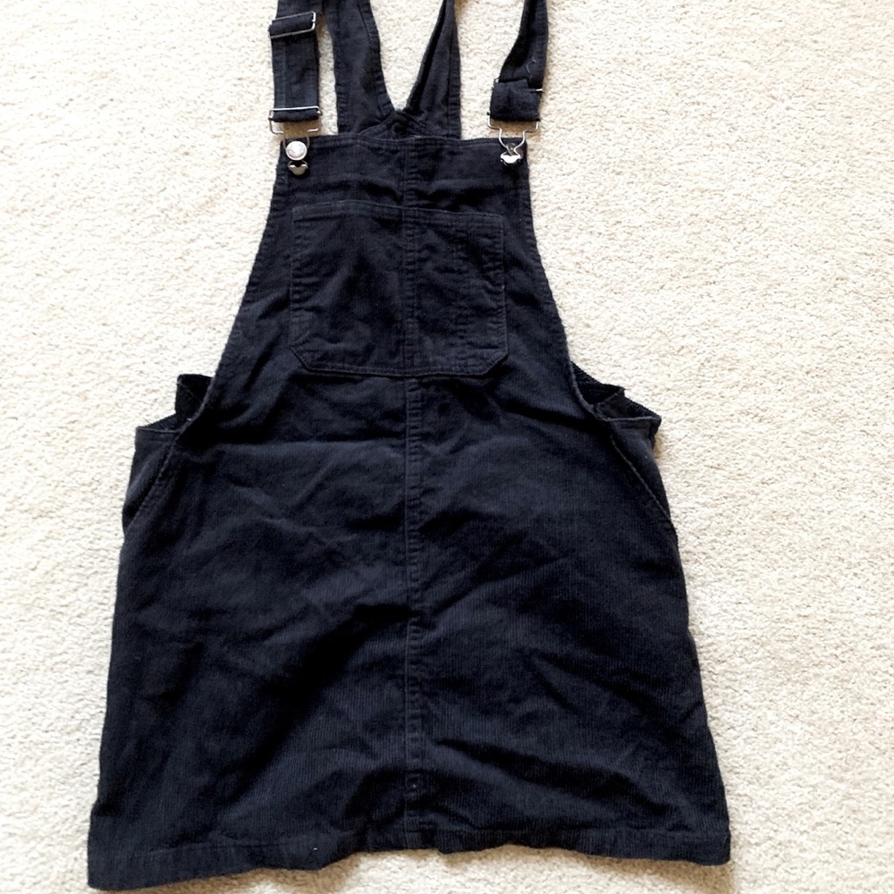 Black Overall Dress